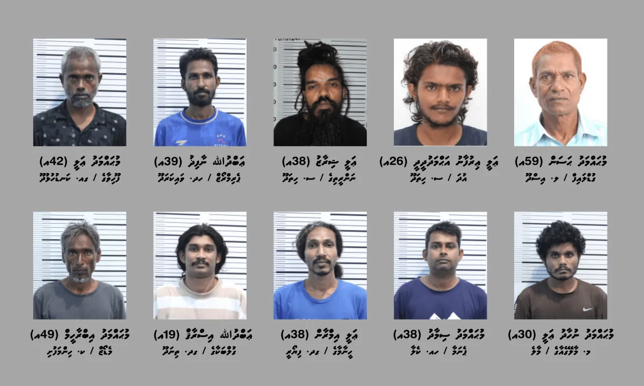Maldives! 2026 ޝަމްޢާން ނެޓްވޯކުގައި ހިމެނޭ އިމިގްރޭޝަން އޮފިސަރު އިބްރާހީމަށް 11 މަހުގެ ޖަލު ހުކުމެއް, ހަމަލާ ދިނީ ކެންސަރު ބަލީގައި ފަރުވާ ހޯދަމުން އަންނަ މަންމައަށް ތަކުރާރުކޮށް ފުރައްސާރަކުރުމުން, ކުޑަ ކުއްޖަކު ގްރޫމްކޮށް، އެކްސްޕްލޮއިޓްކޮށް އެ ކުއްޖާއަށް ޖިންސީގޯނާކުރި ކަމުގެ ތުހުމަތުގައި ދެމީހަކު ހައްޔަރުކޮށްފި, Ten Arrested in Social Media–Linked Financial Fraud Case, Four expatriates arrested for alcohol sales in Male’ have been handed over to Maldives Immigration for deportation, Five arrested for illegal alcohol trade on a safari boat, Court orders Sunny Umar to remain in custody pending trial, 96 massage parlors closed since December operation: President, މަސްތުވާތަކެތީގެ މައްސަލައެއްގައި ހުޅުމާލެއިން މީހަކު ހައްޔަރުކޮށްފި
