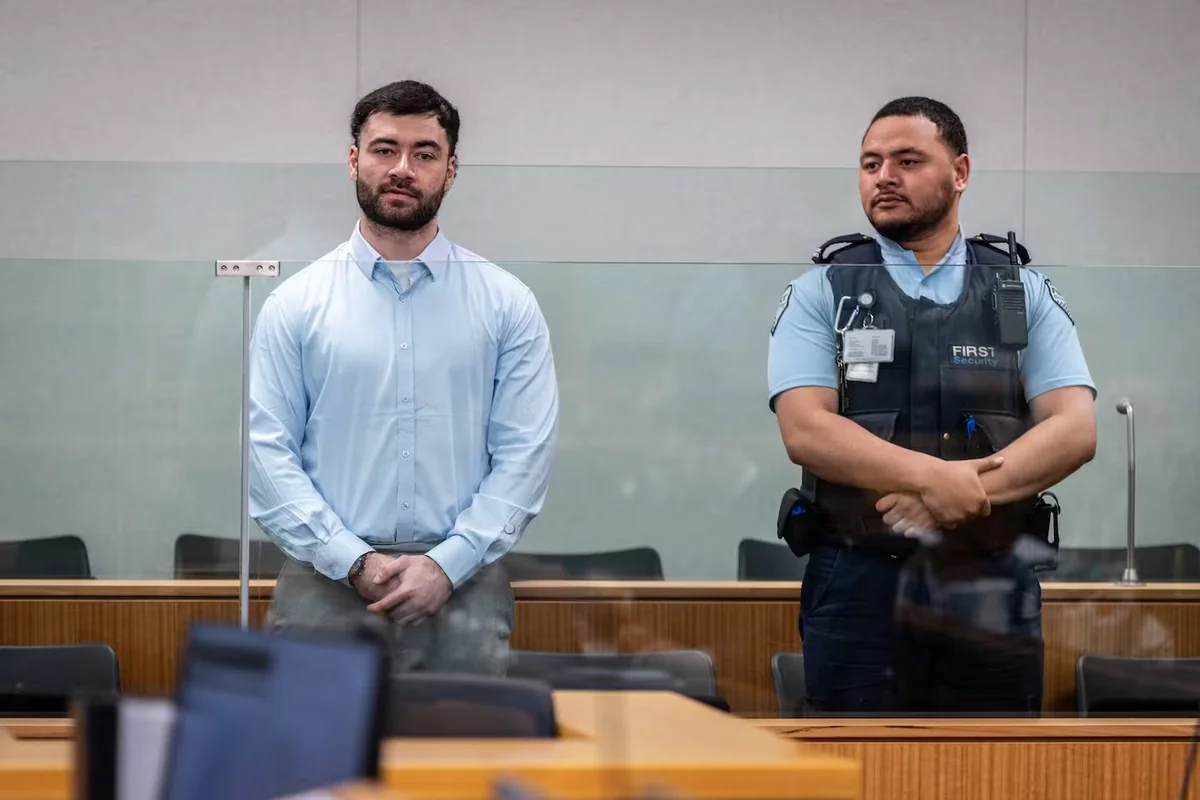 New Zealand! 2026 Rare sentence ordered for teen killer who shot four others amid feud, New Zealand restricts the spread of a reviled killer’s views by hampering his attempts to gain fame, ‘Heartbreaking’: Mentally unwell man killed his stepfather after meds were changed, ‘Executed for profit’: Trio jailed for teen’s mafia-style killing at pre-dug grave, ‘Moment of madness’: Black Power member instigated hospital gunfight with rivals, Sophie Elliott’s killer up for parole 18 years after her murder, Whangārei sex attacker Haydn Teoneroa Christy refused release by Parole Board, Four charged after 100km pursuit across Waikato following Thames robbery, Officer hit by bottle as 1000 youths clash with police in Coromandel holiday spots, ‘Utterly appalling’: Outrage as Gloriavale sex offender Howard Temple seen at market