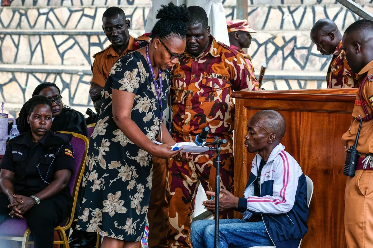 Uganda! 2026 Security guard arrested after beating lover to death in Gulu, Woman stabs husband’s lover to death after catching them in bed, Judge sentences Ugandan man to death following speedy trial for killing 4 children, Judge Sets April 30 for Ruling in Okello Murder Case, Ggaba toddler murder suspect to be tried in open court, Police Foil Petrol Station Robbery in Kampala Arrest Three Suspects, Driver intercepted while carrying 35 students in 14-seater vehicle, Soroti Community Development Officer Charged Over Extorting PDM Beneficiaries, Police Recover Suspected Stolen Cattle in Nateete Operation, 28 Arrested in Kisoro Illegal Mining Crackdown 25 Rwandan Nationals Among Suspects, Police Arrest Six in Rubanda Night Operation Targeting Criminal Gangs, Lwengo Villagers Storm Home Over Alleged Grave Exhumation, Community Vigilance Nabs Suspect in Nakuwadde Panga Robbery, First group of 12 deportees from the US arrives in Uganda, 3 Arrested in Nakulabye with Stolen Meat, Ggaba killer first paid his child’s admission fee before slaughtering 4 children, Residents Demand Ban on Children in Quarry After Deadly Collapse in Mityana, Three Young Men Make a Living Conning Gullible Cops Hungry for Promotion, Congestion funding gaps strain Uganda’s remand homes as juvenile cases rise, Fr Ssekabira Granted Bail, Court puts Molly Katanga four others on defence over husband’s murder, Ugandan police arrest two women for allegedly kissing in public, BESIGYE: Court orders full disclosure in treason trial, KMP Police Nets Over 400 Suspects in Kampala Crime Crackdown, 12 illegal gaming machines have been seized and 15 gaming premises closed, Uganda’s army is on the hunt for opposition leader Bobi Wine, Horror in Bwaise as Mutilated Body Parts Found Dumped in Drainage Channel, Father on the Run After Burning Three Children Alive in Napak, Butaleja Nurse Remanded Over Death of Pregnant Woman, Detectives Reconstruct Murder of UCU Dean, Police in Kamuli District are investigating the circumstances under which a 13-year-old boy was stabbed to death in Bulopa Sub-county, Former PS Geraldine Ssali back in court over Shs3.8bn fraud case, 72 Youths Arrested in Kabale Over Fake Job Recruitment Scam