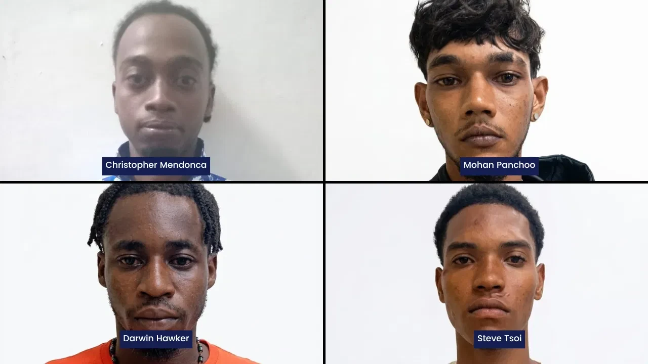 Guyana! 2026 Man arrested after CANU seizes over 28 kilograms of cannabis on West Coast Berbice, Three Cuban nationals remanded to prison for murder, MV Barima murder case adjourned as prosecution given time to complete evidence disclosure, MV Barima crew members further remanded as full disclosure set for September 7, Eccles man jailed for 18 months after fake firearm licence scheme, Brazilian woman remanded for murder of husband, MV Barima Tragedy: Total of 69 persons now rescued 27 dead bodies recovered so far, MV Barima tragedy: Captain first engineer arrested; only 35 of 67 rescued were on passenger list, ‘Hold on to me’: Two strangers survive together after sharing a life jacket in MV Barima tragedy, Ann’s Grove shopkeeper sentenced to over 3 years for drug trafficking, Blairmont cane harvester granted $250000 bail on rape charge, Man 23 charged with murder of 7-Y-O Adriel Mohamed, Goed Fortuin taxi driver remanded after discovery of AK-47 rifles, Four men remanded over alleged $3.5M robbery of Corentyne family, Strangulation of 7-year-old: Mother claims “can’t remember” committing act; murder charge soon, Berbice tragedy: Mother remains hospitalised, Berbice tragedy: 7-Y-O girl was manually strangled to death, Man jailed for 4 years fined $27M for trafficking 30kg of cannabis, Berbice man remanded on rape attempted murder charges, 28 died in road accidents for the year so far, Missing Corriverton fisherman found dead, Child rape suspect escapes from custody at Matthew’s Ridge, Road deaths increase slightly in 2025 as speeding remains major cause, Prison-break carnage: A Stabroek News investigation, DJ committed to stand trial in Raghoo’s Bar rape incitement case; co-accused freed, Ex-girlfriend remains in custody as probe continues into fatal Linden shooting