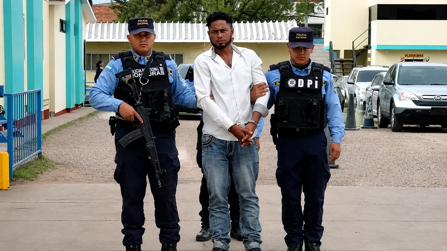 Honduras! 2026 Medicina Forense inhumará 26 cuerpos no reclamados el próximo 1 de agosto en Tegucigalpa, De forma repentina fallece José Luis Chirinos alcalde de Manto en Olancho, Mujer es asesinada a balazos en pleno centro de Tocoa, ¿Quién es? Honduras entrega a salvadoreño que presuntamente “reclutaba menores” al crimen organizado, Más de 160 mujeres han sido asesinadas en Honduras en 2026 según grupo feminista, Prensa internacional centra su atención en el regreso de Juan Orlando Hernández a Honduras, Expresidente Hernández regresa a Honduras, Pareja recibe 48 años de prisión por abusar y maltratar a sus tres hijos en Tegucigalpa, ¡CAPTURAN A MEXICANO ACUSADO DE ROBAR MÁS DE L190 MIL EN CAJEROS AUTOMÁTICOS!, Rechazan solicitud de revisión de medidas para exfiscal Francia Medina y continuará en prisión, Capturan en Olanchito a hombre que figuraba en la lista de los más buscados de Honduras, Condenan a hondureña por abortar a su bebé y ocultar el cuerpo bajo una cama en Danlí, DAET captura a «El Terrifer» cabecilla de la Pandilla 18, Hombre se lleva una bicicleta en la noche y la devuelve al día siguiente, DPI captura a presunto miembro de la banda “Los Venis” por cultivo y distribución de supuesta marihuana, DPI da con escondite en El Corral y captura a integrante de «Los Véliz», “Se da por concluida la trayectoria de ‘Ticho’ y ‘El Necio’ en sus actividades itinerantes.”, Un sujeto fue condenado a 33 años de prisión tras ser declarado culpable de abusar sexualmente y asesinar a una menor de edad, Detienen a “Vaca Choca” hermano de un presunto cabecilla del denominado “Cártel del Diablo”, Prisión para 5 integrantes del “cartel del diablo», Cae Esteban Ferrera Rodas cabecilla del “Cartel del Diablo” tras intenso operativo en Yoro, Capturan a tres policías militares por supuesto robo de 9 millones de lempiras y otros delitos, Acribillan a joven frente a campo de fútbol en colonia capitalina, Dictan prisión preventiva a presuntas integrantes del «Cártel del Diablo», Revelan discusión y fotos que habrían desencadenado masacre en El Cimarrón; “Tatiana” fue una de las víctimas, Condenan a ocho años de prisión a sujeto por agredir sexualmente a una escolar en Francisco Morazán, Sale a la luz última voluntad de Julissa joven madre que murió tras explosión, El responsable del asesinato del ambientalista Carlos Luna deberá cumplir una condena de 26 años de prisión, “La Chuy” cae y ya son 10 los capturados en ofensiva contra el “Cártel del Diablo” en Honduras, Le quitan la vida a una mujer embarazada en Quimistán Santa Bárbara; se eleva la cifra a 104 feminicidios en lo que va del 2026, Identifican a las tres víctimas de la masacre del freezer en El Cimarrón; caen sospechosos de la Pandilla 18, El MP apelará resolución emitida en el caso de Yosary Yasmín Valle, CSJ ordena investigar resolución que dejó libre a Yosary Valle, 11 masacres enlutan a Honduras en 2026, Ministerio Público identifica 19 muertos en masacre en Trujillo Colón, Al menos ocho muertos deja masacre en Trujillo Colón, “Esa palma pareciera estar maldita”: relato de vecino tras brutal masacre en Colón, Acribillan a joven en Trujillo Colón; deja una niña de 5 años, Violencia en el occidente: matan a padre e hijo dentro de una bodega de café, Nuevo giro en caso Patrick: fiscalía revela detalles y destino de secuestradores, Detienen a cabecillas de “El Combo que no se deja”, Abuelo y nieto pierden la vida en accidente vial en la CA-5, Apresan a alias “El Manchas” y “El Negro” por tráfico de drogas, Capturan a hombre en posesión de 19 kilos de cocaína en Gracias a Dios, Pese a tener pruebas juez deja libre a presunto extorsionador denuncia Dipampco, Matan a dos mujeres una era hermana de un supuesto cabecilla de la 18, Arrestan a “Lágrima” de la Mara Salvatrucha, Caen peligrosos sicarios de banda “Los Arturo”, Remiten al MP a pareja de la banda «Los Peludos, Gladis Aurora López diputada de Honduras es atacada con explosivo al interior del Congreso, ‘Una niña feliz’: Así era Abi joven hallada sin vida en su vivienda en Choloma, Redada de pandilleros por distribuir drogas, DIPAMPCO captura a dos presuntos integrantes de la Pandilla 18 con droga en Comayagüela, Capturan a Tomás Orellana Natarén acusado de violación calificada de una menor en Santa Cruz de Yojoa, DPI detiene a presunto asesino de conductor de la Ruta 1 en San Pedro Sula, FESCCO logra condena contra hermanos que planificaban secuestro en el occidente del país