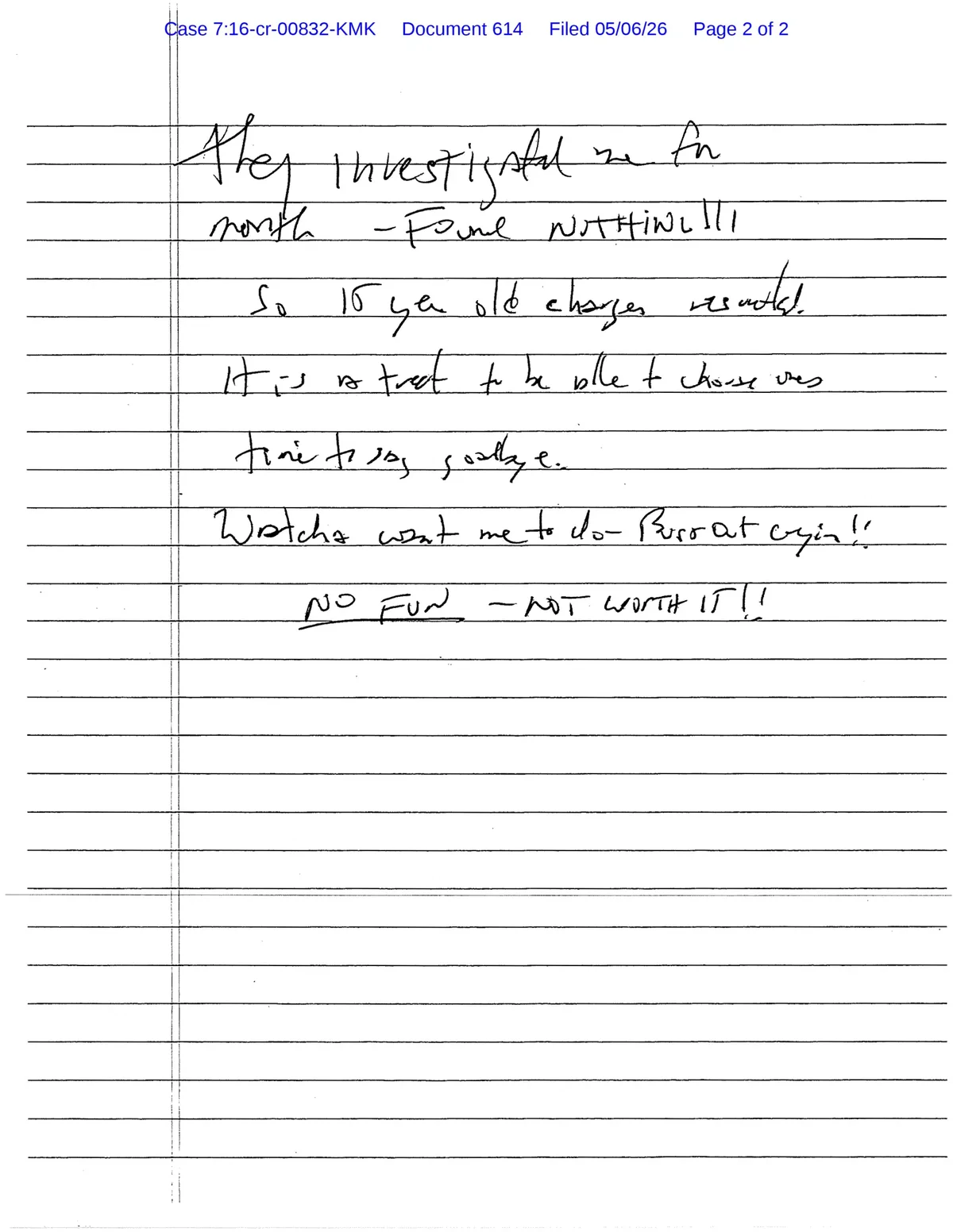 密码保护：U.S.! The Epstein Files2026.5.7 Epstein suicide note has same language as note found after death, former cellmate’s lawyer says2026.5.6 Jeffrey Epstein’s barely legible alleged suicide note revealed: ‘Time to say goodbye’2026.5.6 Epstein files: Commerce Sec. Howard Lutnick questioned by House Oversight panel2026.5.6 Epstein-linked billionaire accused of rape privately reached out to federal judge to defend his ‘good name’2026.5.5 Federal prosecutors support unsealing purported Jeffrey Epstein suicide note2026.5.4 Who is Howard Lutnick and what’s his connection to Jeffrey Epstein?2026.5.4 Epstein survivors testify at N.Y. state Capitol to advocate for stronger survivor protections2026.5.4 Four Epstein Victims Ask N.Y. Lawmakers to Open His Estate to Lawsuits2026.5.1 Bard College President Leon Botstein retiring after Jeffrey Epstein ties detailed2026.4.30 Jeffrey Epstein’s Possible Suicide Note Hidden From Public View2026.4.24 Justice Department’s watchdog is reviewing compliance with the law mandating Epstein files release2026.4.23 Ghislaine Maxwell again asks judge to vacate her sex trafficking conviction and release her2026.4.22 Epstein’s victims say other men abused them. Files shed little light on how investigators followed up2026.4.22 Epstein survivor says it’s not too late to expose what happened at his New Mexico ranch2026.4.10 Melania Trump denies relationship with Epstein, urges Congress to hold hearing with survivors2026.4.9 Epstein files: Full list of names in disgraced financier’s contact book2026.4.6 New details about Epstein’s lenient plea deal and jail term emerge from DOJ files2026.4.3 After the release of the Epstein files, why have there been so few arrests?2026.4.1 DOJ told judge emails suggested Maxwell was arranging young women to have sex with Prince Andrew2026.3.21 Manglende eposter: – Borte vekk for lenge siden2026.3.20 Mette-Marit: Les hele intervjuet om Epstein-kontakten2026.3.20 Norway’s crown princess talks about her ties to Epstein for the first time2026.3.20 Norway’s crown princess breaks silence, claiming she was ‘manipulated and deceived’ by Epstein2026.3.13 Epstein’s island: Inside the Caribbean fiefdom where he wooed the wealthy and abused girls2026.3.7 Prison guards discussed cover-up of Epstein’s death, inmate tells FBI2026.3.6 DOJ releases Epstein files containing sexual assault allegations against Trump2026.3.3 Hillary Clinton told House panel probing Epstein, ‘I’ve given the same answers over and over again’2026.3.3 Bill Clinton, in deposition, said he never saw Epstein sexually abuse women or girls2026.2.19 Here’s what’s in the Epstein files about former Prince Andrew2026.2.8 4 takeaways from the Epstein files about the FBI investigation of possible sex trafficking2026.1.31 Times reporters and editors are digging through millions of pages of Jeffrey Epstein documents released by the Justice Department, and tracking the fallout.2026.1.30 More than 500 people were reviewing Epstein records and redacting “millions” of pages, Justice Department said. “This production may include fake or falsely submitted images, documents or videos, as everything that was sent to the FBI by the public was included in the production that is responsive to the Act,”the department said, referencing the Epstein Files Transparency Act.2026.1.30 Justice Dept. releasing more than 3 million pages, 2,000 videos and 180,000 images2025.7.24 A timeline of the Jeffrey Epstein investigation, now 20 years old2025.4.25 Virginia Giuffre, one of the most prominent survivors of Jeffrey Epstein’s sexual abuse, has died by suicide. Virginia Giuffre’s posthumous memoir, Nobody’s Girl: A Memoir of Surviving Abuse and Fighting for Justice, is scheduled for release on October 21, 2025