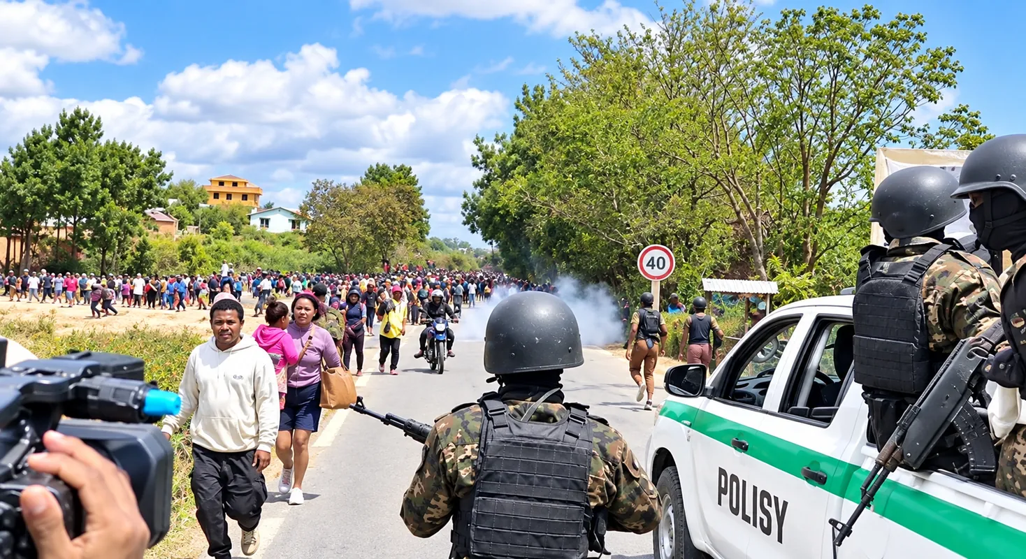 密码保护:Madagascar! Un manifestant succombe à ses blessures, Manifestation des transporteurs de Fasan’ny Karana, Drame d’Ambohidahy, Colonel Patrick à Tsiafahy, Perquisition à Mahatony, Un an de la Refondation, affaire Boeing 777 reporté, 49 prisonniers chinois, Enlèvements et assassinats d’enfants albinos, double meurtre de Haingotiana et Stéphanie neutralisés, cable cars fix traffic gridlock, Général Richard Ravalomanana, Ankorondrano: un jeune homme poignardé à mort après une rixe avec un résident, Violente attaque à main armée : une riveraine touchée au visage par balle, A Madagascar des figures de l’ancien régime cibles d’une offensive judiciaire, A Madagascar la reprise des manifestations de la « gen Z » acte le discrédit de la junte au pouvoir, Analovana – Vohémar : Un sexagénaire est décédé dans des circonstances douteuses, Drame d’Ambohimalaza : de nouvelles investigations relancées, Un vaste réseau démantelé des lingots d’or saisis 14 personnes arrêtées, Trafic d’espèces protégées : Un récidiviste sous les verrous à Moramanga, Itaosy : Un nourrisson jeté dans une décharge retrouvé in extremis vivant, A timeline of all the major events in Madagascar’s military coup, Détournement présumé au MEN : Sept suspects impliqués dans un réseau ciblant les salaires des enseignants, Tragédie à Marondry – Lynchage d’un présumé agresseur suite au meurtre d’une adolescente, Aferan-tsokatra goavana 646 isa, LAHY NANGALATRA VY 620 KG, mampivarahontsana tao Mampikony, Demonstrators protesting chronic electricity and water cuts confronting police officers in Antananarivo Madagascar on Tuesday, La justice condamne Da-Willy à la castration, Les autorités continuent d’écarter la piste du botulisme, Trois personnes placées en détention provisoire, Un anniversaire vire au drame, Perpétuité et castration chirurgicale pour le viol d’une enfant de 6 ans