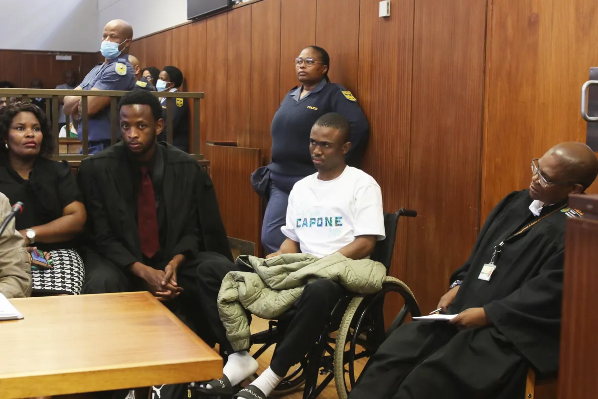 South Africa! 2026 Zolani Tete murder, Alleged mastermind in Zolani Tete’s murder, murder of former Knysna mayor, infecting girlfriend with HIV, escape from court cells, Pretoria mother orchestrated brutal murder of partner, deportation case for Chidimma Adetshina, UK fugitive murder suspect, R600 million drug lab bust, TMPD officer wife deemed flight risk, R14.9 million precious-stones theft, Mkhwebane’s case, Honouring Nikita Finch: A memorial service for a life cut short in gang violence, Limpopo man sentenced to life for orchestrating wife’s murder, Pretoria High Court Dismisses Sergeant Fannie Nkosi’s Bail Appeal In Explosives And Theft Case, Picket held to seek justice for Gcina Dhladhla, South Africa repatriates more Malawians as deportations surge, Government rejects 30 June deadline for undocumented foreigners to leave SA, Locked Inside for Hours’: Woman Rescued After Alleged Assault in Ezibeleni, Illegal mining emerges as a possible motive in deadly Johannesburg mass shooting, Umlazi river horror: Neighbour allegedly snatched killed boy 5 for revenge, DD or didn’t he? Cocaine bust witness questioned about apparent David Mabuza message, 9071 South Africans add their voices to call for justice in Gaby Ndaba case, Joe ‘Ferrari’ Sibanyoni Extortion Case Re-Enrolled Ahead Of Delmas Court Appearance, Limpopo Teen Allegedly Stabbed After Warning School Guards He Feared For His Life, Sindiso Magaqa Murder Trial Drama Far From Over As Judge Loses Patience With Delays, Trial of British botanists’ murder case uncovers shocking details, Ngizwe Mchunu retracts defamatory statements against Julius Malema following court ruling, Almost 16000 arrested and 2773 convicted for crimes against children in past year, Tiffany Meek murder trial postponed until August, Seven Accused in AKA and Tibz Murder Case See Pre-Trial Conference Postponed to August 2026, Illegal mining emerges as a possible motive in deadly Johannesburg mass shooting, “I Felt Something Hot”: Cleveland Mass Shooting Survivor Recalls Night 12 People Were Killed, Gauteng Police Launch Manhunt After 12 Killed in Jumpers Settlement Massacre, A son of ex-Zimbabwe President Mugabe enters a plea deal to avoid attempted murder charge, ‘Next time you won’t have an excuse’ – court tells state as DJ Warras murder case delayed, Elite police units used to arrest South African gossip blogger, SA Police arrest 13 suspected illegal miners all allegedly from Lesotho, Senzo Meyiwa Trial Continues as Accused No. 2 Mthunzi Testifies, Duduzile Zuma-Sambudla Trial Resumes in Durban High Court, Police impartiality questioned in Lusikisiki massacre trial, Bellarmine Mugabe Case: Investigating Officer Denies Role In Victim Compensation Amid Hyde Park Shooting Probe, Armed thugs rob & steal car as driver waits for client… while cops rob residents of client services, ‘Jealous’ Limpopo boyfriend jailed for life for killing partner, Seven arrested in multi-million rand extortion scheme targeting long-distance bus operators, Mother devastated by the loss of two sons in Uitsig mass shooting, Bellarmine Mugabe case postponed as plea deal nears completion amid ActionSA protest, Terblanche case: Sergeant expands statement after trial split, Six Women In Court Over Multi-Million Rand Jewellery Theft, Foreign Nationals Busted With Over 100 Phones, Bank Cards In Goodwood Cyber Fraud Sting, “I Didn’t Escape”: Thabo Bester Tells Court He Was ‘Lawfully Released’ In Shock Claim, More nights in jail: Mugabe’s son’s case postponed again over plea deal delays, ‘I haven’t done this’: Ex-cop denies killing Witness D, Notorious apartheid police commander ‘Prime Evil’ testifies at South African hearing on killings, Missing Cradock four docket fuels claims of interference, Eugene De Kock denies direct role in Cradock four murders, Serial rapist Marvin de Klerk sentenced to 25 years for parole offence, Life in jail for Eastern Cape man for beating his drunk girlfriend to death, SIU Bombshell: Nigerian Rapper 3GAR ‘Re-Entered SA Without Record’ Before R3m McLaren Crash, Five Arrested for Alleged ATM Kidnappings in KwaMhlanga and Soshanguve-Case Postponed to 2 March for Bail Hearing, Five out of 33 suspects granted bail following Hawks arrest, Former Zimbabwe President Robert Mugabe’s son faces attempted murder charges in South African court, High Court sends bread-truck murderer to prison for ‘rest of his natural life’, ‘We haven’t forgotten’ — Naledi Aphiwe faces backlash ahead of Zim show, ‘I never meant disrespect’ — Naledi Aphiwe apologises to Zimbabweans, Another Uber bike stolen in a jiffy… as polls show confidence in CPF leadership jittery, Accountant in dock over prostitute extortion scheme, SAPS probing link between Mbhense murder syndicate members’ killings, Court hears shocking R2 million murder plot against Durban businessman, Biko Inquest Set to Resume at Gqeberha High Court on 20 February, Overdraft increased: Standard Bank IT specialist back in court accused of R1.9 million theft, ‘Driftwood Killer’ Bevan van Druten may be sent to a psychiatric hospital, Agrizzi testifies in Bosasa-linked corruption case against Mathenjwa, DJ Warras murder case: Defence makes fresh bid to submit new evidence, Case against Armindo Joaquim Pacula second suspect in DJ Warras murder case postponed for immigration status verification, Alleged Crime Kingpin Katiso Molefe Appears in High Court Over Murder of DJ Sumbody, Sibusiso Lucky Mahlalela (45) was sentenced on 29 January 2026 for the murder of his female friend Pretty Fikile Mokone, Fourth Arrest R500 Bail: Questions Raised Over Justice System Leniency Serial Phone Snatcher Nobert Zapambela Released, Suspects in Viral East London Security Guard Assault Released on Warning, Set to Appear in Court, Fake Prophet Nabbed: Suspect Linked to 8 Graveyard Rapes Across Free State